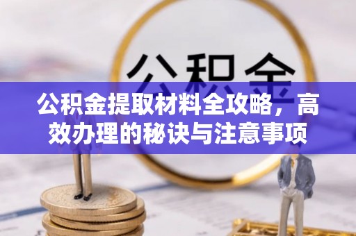 剑河公积金提取材料全攻略，高效办理的秘诀与注意事项